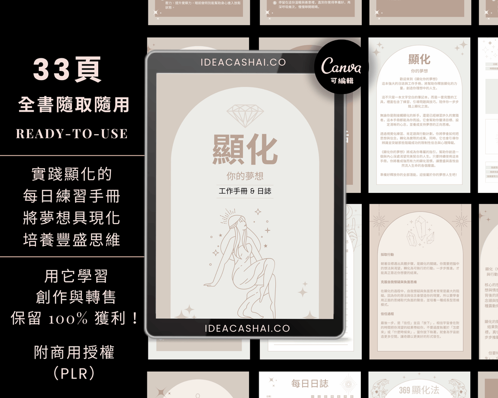 致富顯化力™ 套組（中文版 | 可轉售授權）