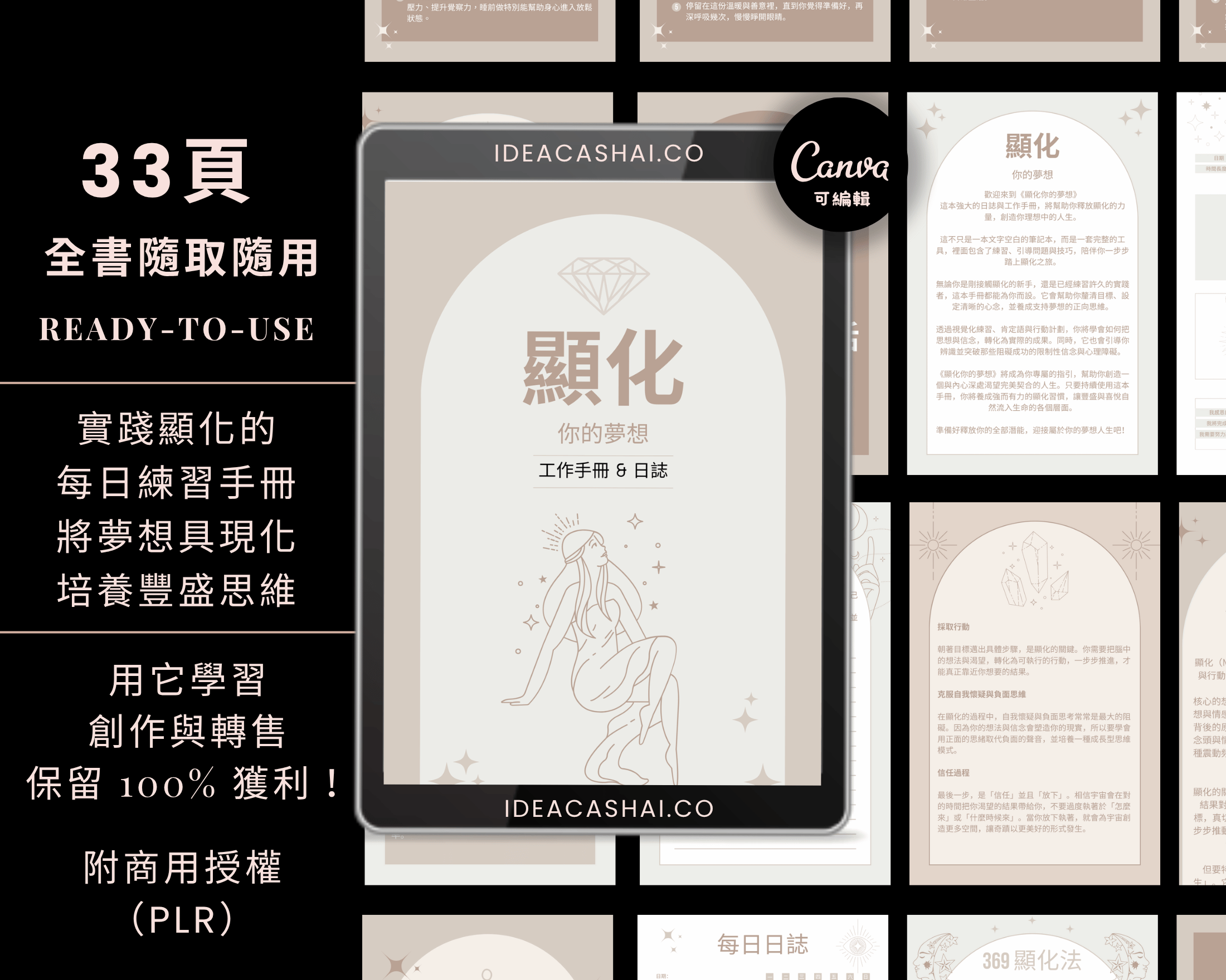 致富顯化力™ 套組（中文版 | 可轉售授權）