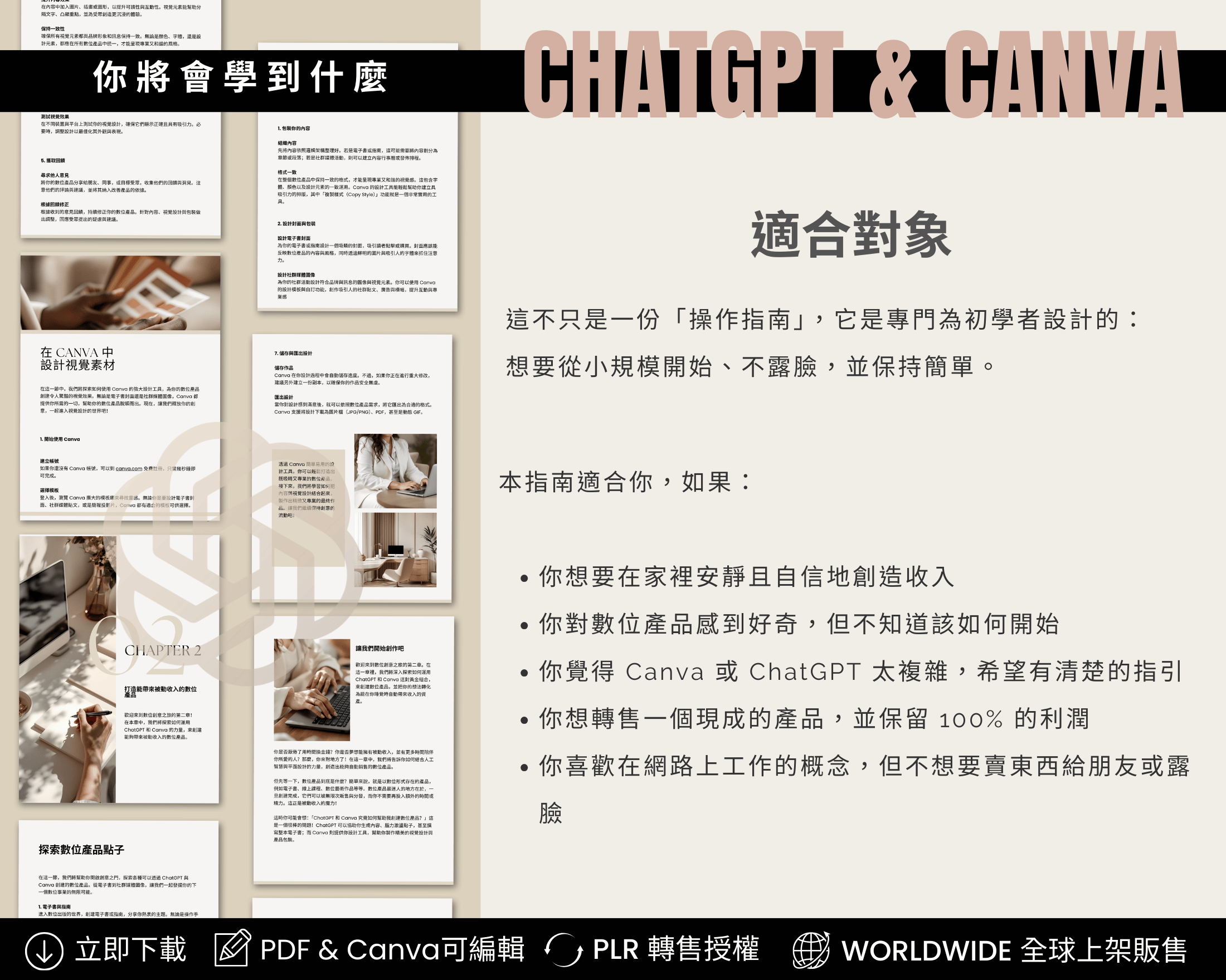 ChatGPT & Canva Beginner Guide (2025 Update) Chinese Edition